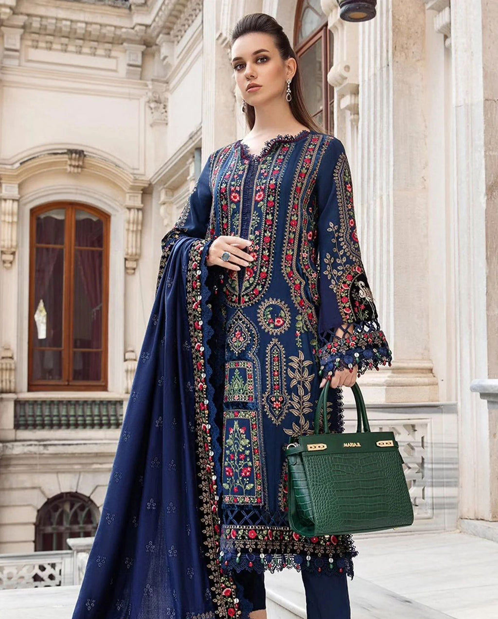 MARIA. B | LAWN EMB 3 PC