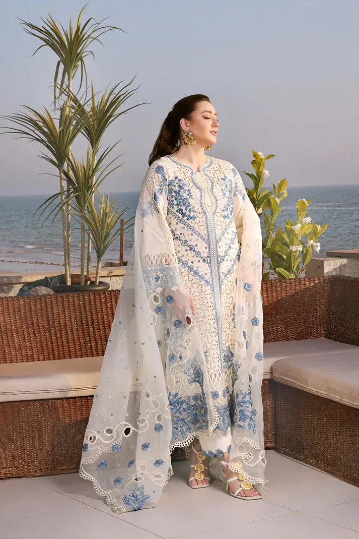 ANEELAS | LAWN EMB 3 PC